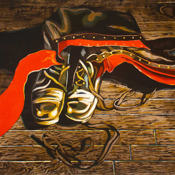 Boots by Lowell Nesbitt, Image 1.
