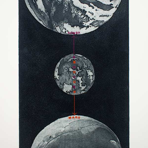 Wor(l)d -- No Place, from the portfolio "Utopia" by Reny Rao, Image 1.