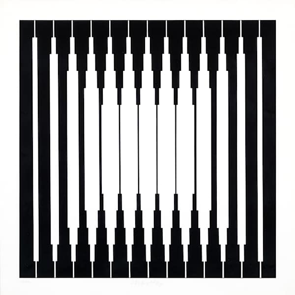 White Square by Victor Vasarely, Image 1.