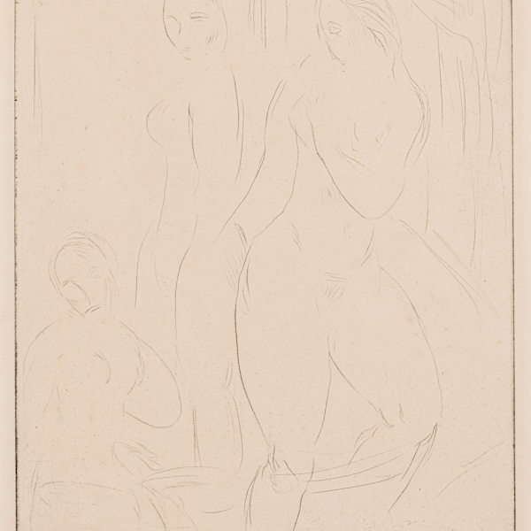 Nudes by Wilhelm Lehmbruck, Image 1.