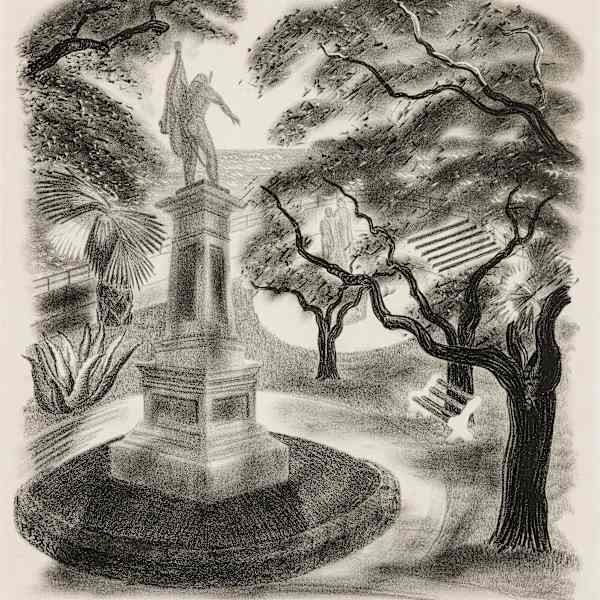 Charleston Battery by Prentiss Taylor, Image 1.