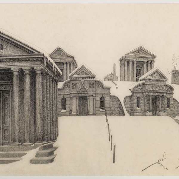 Philadelphia Cemetery by David Schofield, Image 1.