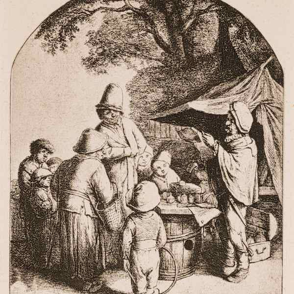 The Quack by Adriaen van Ostade, Image 1.