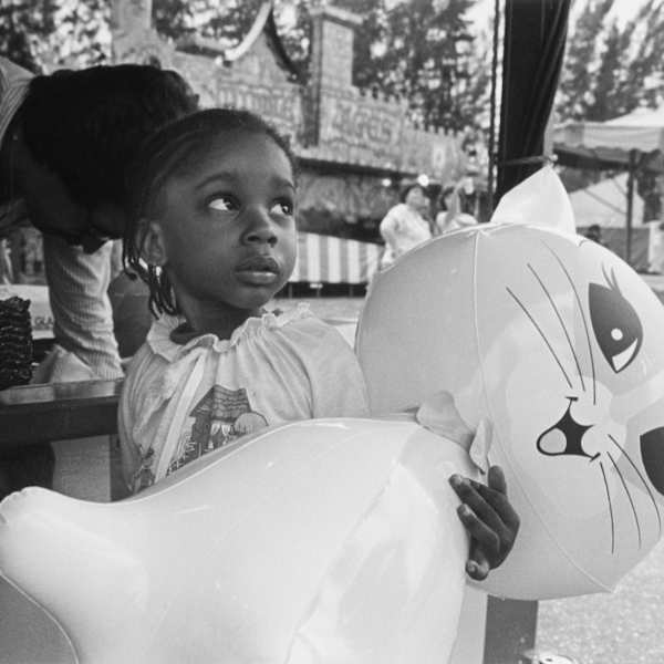 Girl with Cat by Richard Swanson, Image 1.