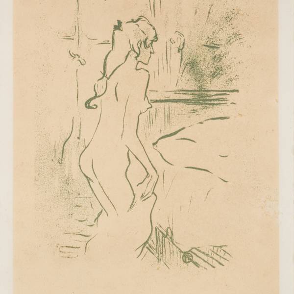 Étude d'une Femme by Henri de Toulouse-Lautrec, Image 1.