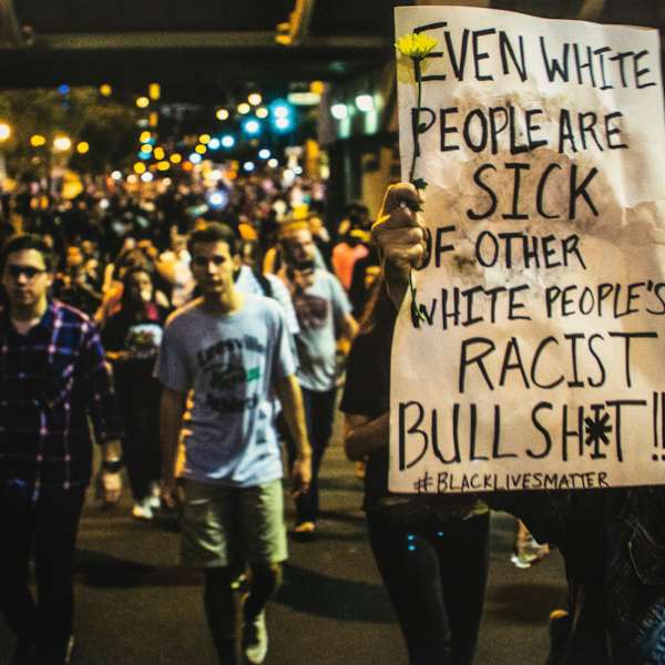 Untitled (Charlotte Uprising, Uptown Charlotte, NC, 2016) by Alvin C. Jacobs, Image 1.