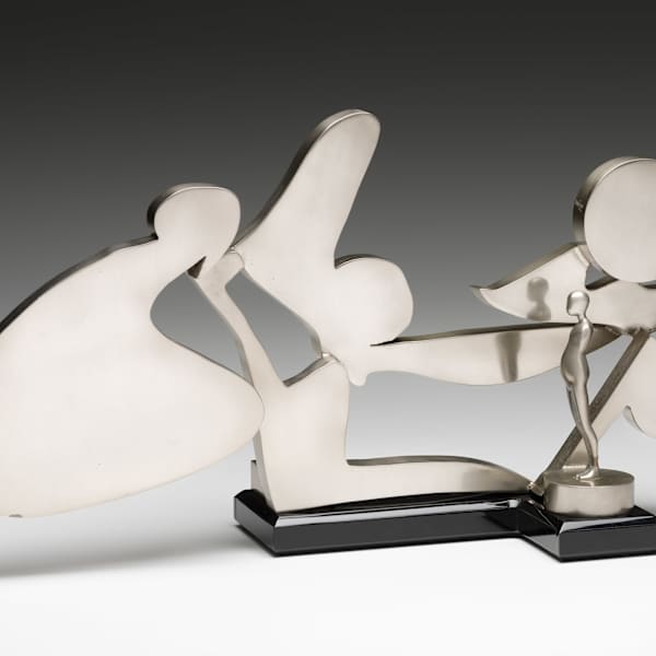 Untitled (Falling Man) by Ernest Trova, Image 1.
