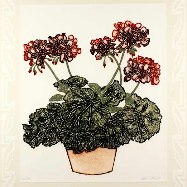 Geraniums by Jill Flink, Image 1.