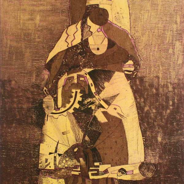 La Hilandera by Juan Valladares Falen, Image 1.