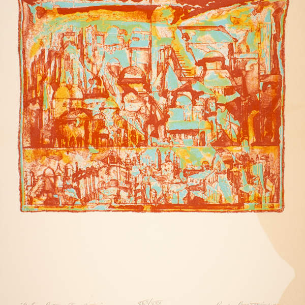A Line Between Two Cities by Rudy O. Pozzatti, Image 1.