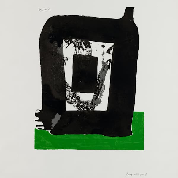Untitled No. 8, from "The Basque Suite" by Robert Motherwell, Image 1.