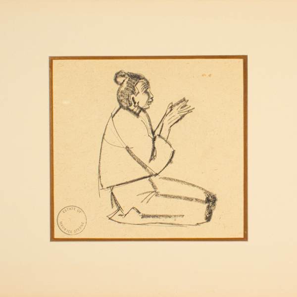 Untitled (Seated Woman) by Maurice Sterne, Image 1.