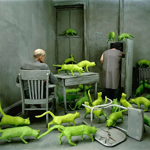 Radioactive Cats by Sandy Skoglund, Image 1.