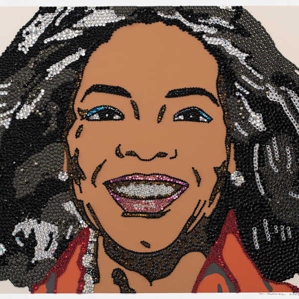 When Ends Meet (Oprah Winfrey) by Mickalene Thomas, Image 1.