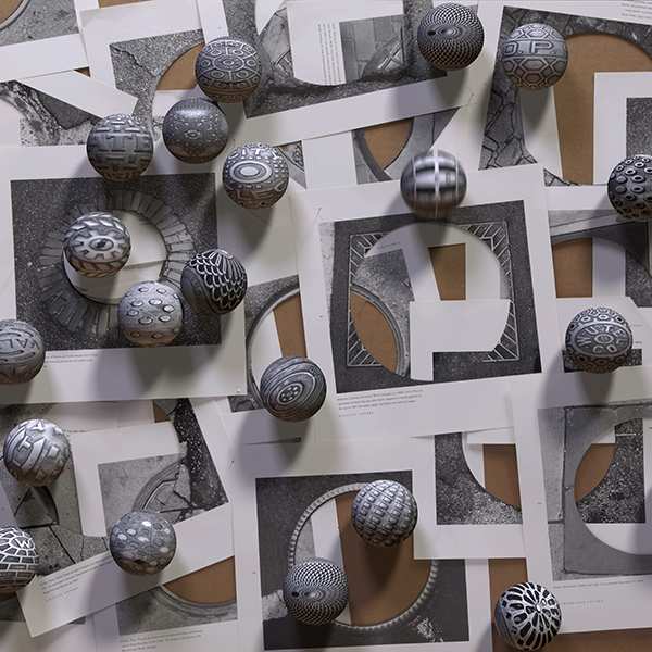 Manhole Covers (Collaboration with Al Souza) by MANUAL, Image 1.