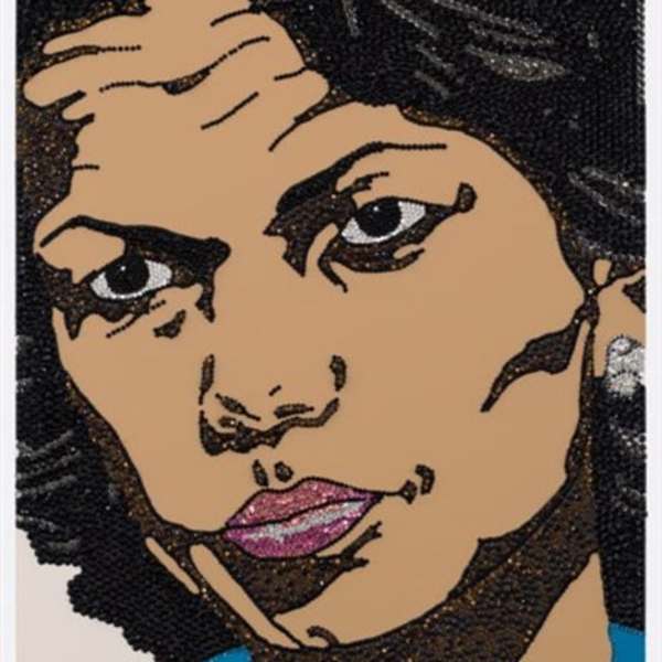 When Ends Meet (Condoleezza Rice) by Mickalene Thomas, Image 1.