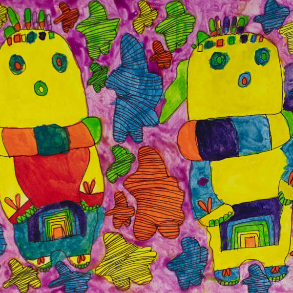 Two Colorful Robert by Claire Clifford, Image 6.
