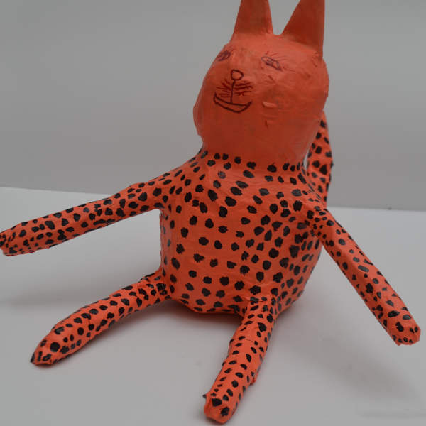 Orange Cat by Gabriela DeJohn, Image 1.