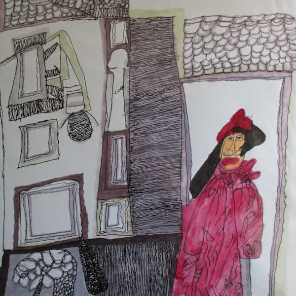 Woman in Red by Josie Juantorena, Image 1.