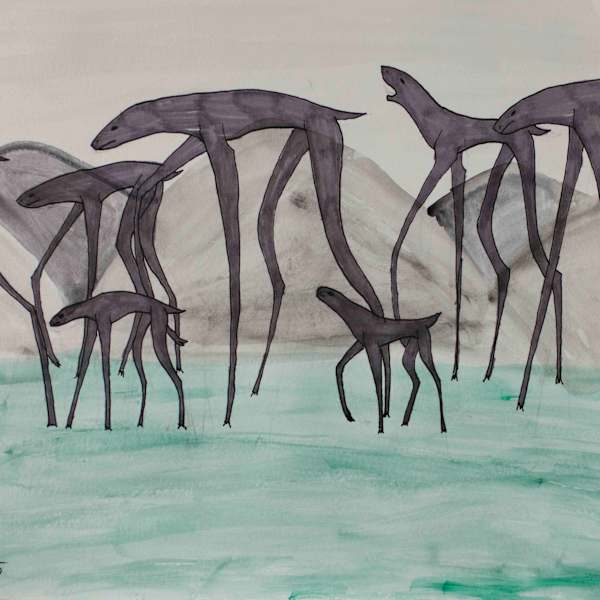 Hurd of Plainstriders by Kirby Faine, Image 1.