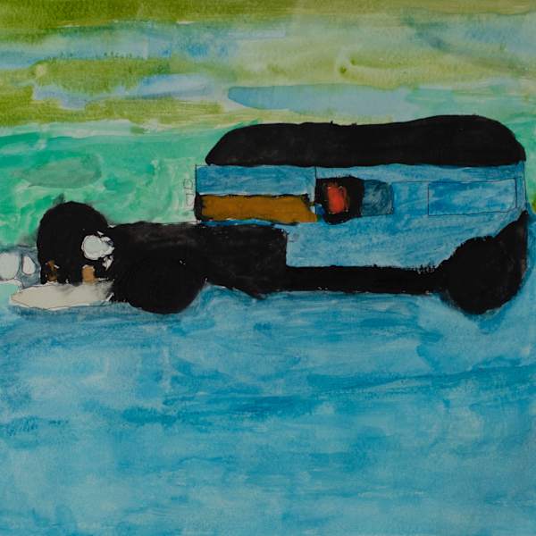 Blue Car by Patrick Rainey, Image 1.
