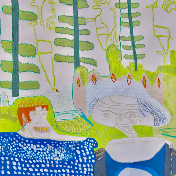Anastasia + Gill by Gill Hines, Image 1.