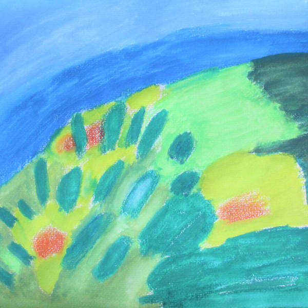 Sunny Flowers/Blue Sky by Jenny Bullock, Image 1.