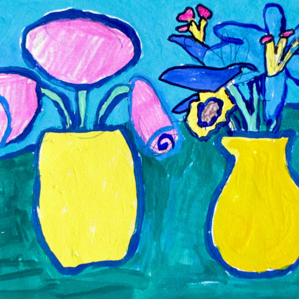 Yellow Vases by Patricia Drake, Image 1.