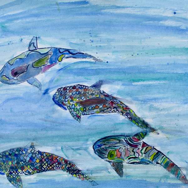 Magic Dolphins by Robynn Vaughn, Image 1.