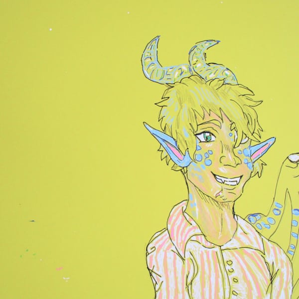 Dragon Person by Wren Burns, Image 1.