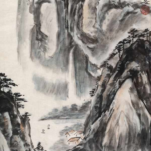 Waterfall near Xi'an by Liang You, Image 1.