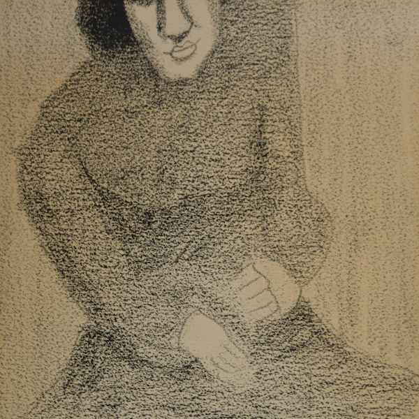 Portrait of Tirca Karlis by Milton Avery, Image 1.