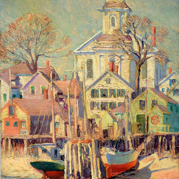 Sunday Morning, Provincetown by Gerrit Beneker, Image 1.