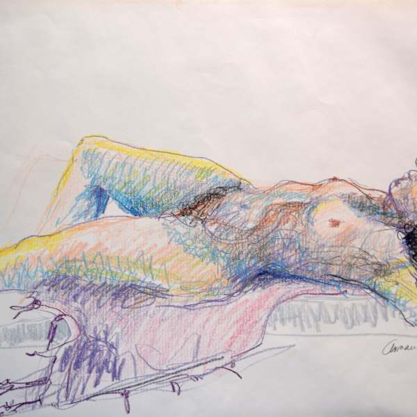Reclining Nude by Armaud, Image 1.