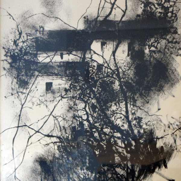 House with Trees by Michel de Gallard, Image 3.