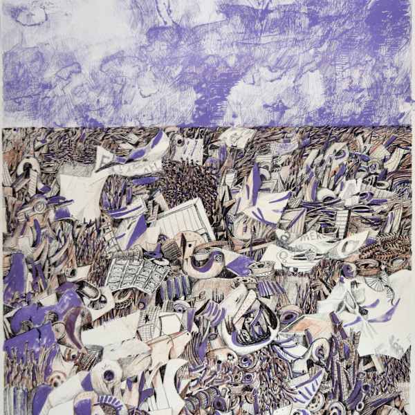 Field of Scrap by Antonio Frasconi, Image 1.