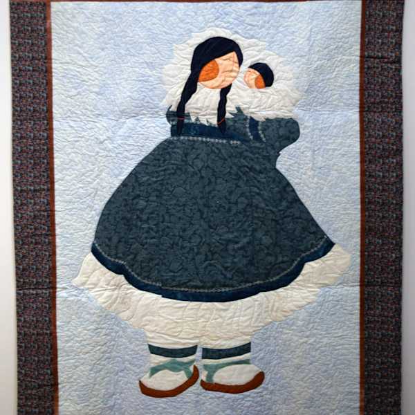 Inuit Mother and Child by Denise Sokelsky, Image 1.