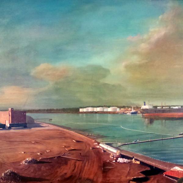 View of South Portland Maine by Frederick Kellog, Image 1.