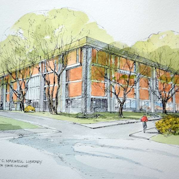 Maxwell Library by Jeannine Tardiff, Image 3.