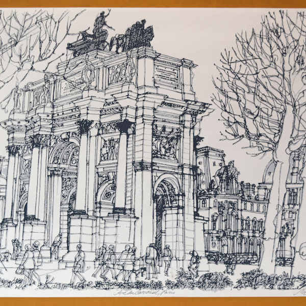 Arc du Carrousel by Franklin McMahon, Image 4.