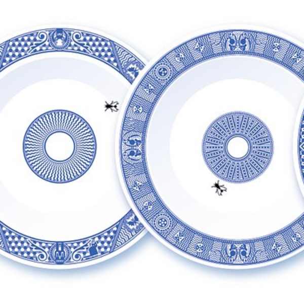 Calamityware - Bowls and Saucers by Don Moyer, Image 1.