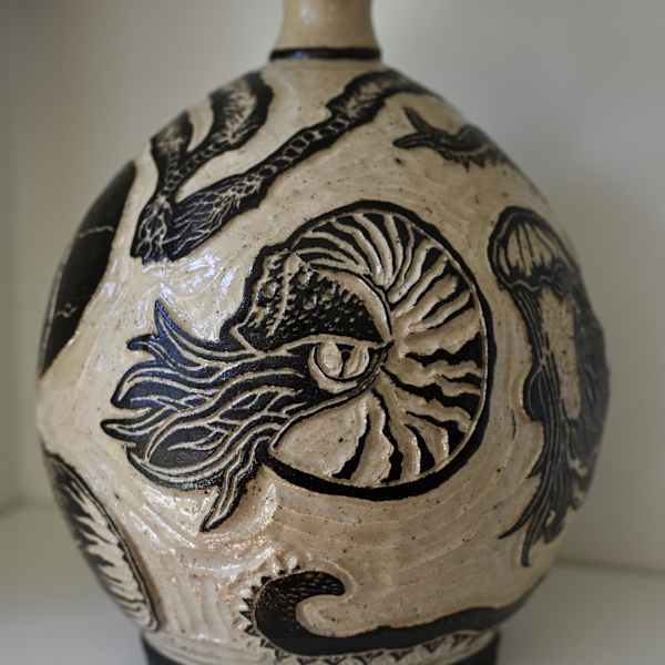 Nautilus Vase by Arianne Benoit, Image 1.