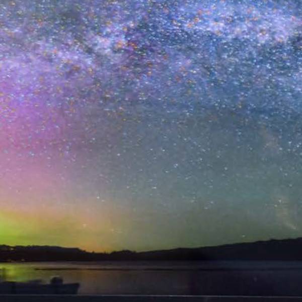 Milky Way with Aurora Borealis by Darryl VanGaal, Image 1.