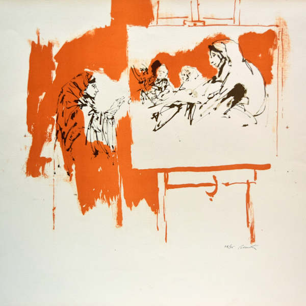 Woman Artist by Reginald Pollack, Image 1.