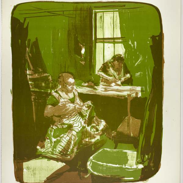 Garment Workers by Burt Silverman, Image 1.