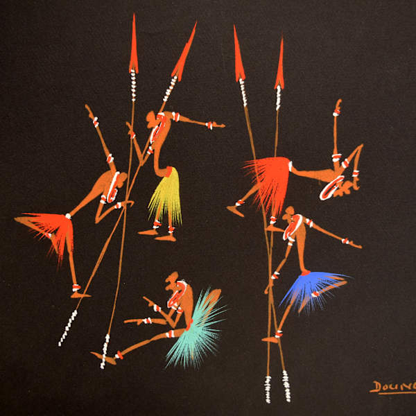 Igbo Mask Dancers by Doungous, Image 1.