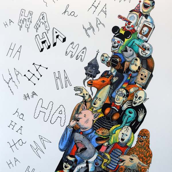 Ha Ha Cloudmachine by Dave Van Patten, Image 1.