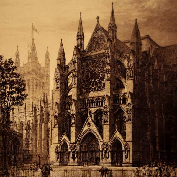 Westminster Abbey, North Porch by Axel Haig, Image 1.