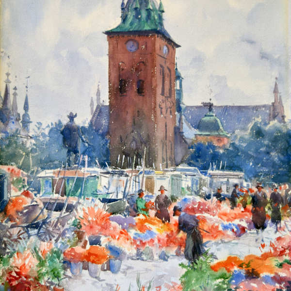 Flower Market in Oslo by Ripley, Image 1.