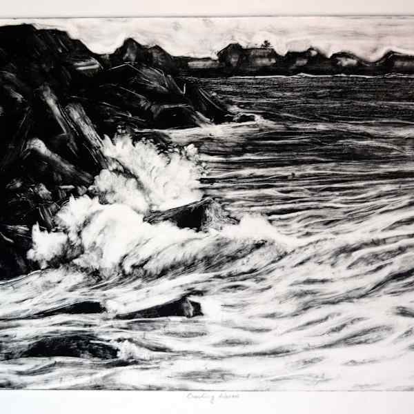 Crashing Waves by Wendy Vogel, Image 1.